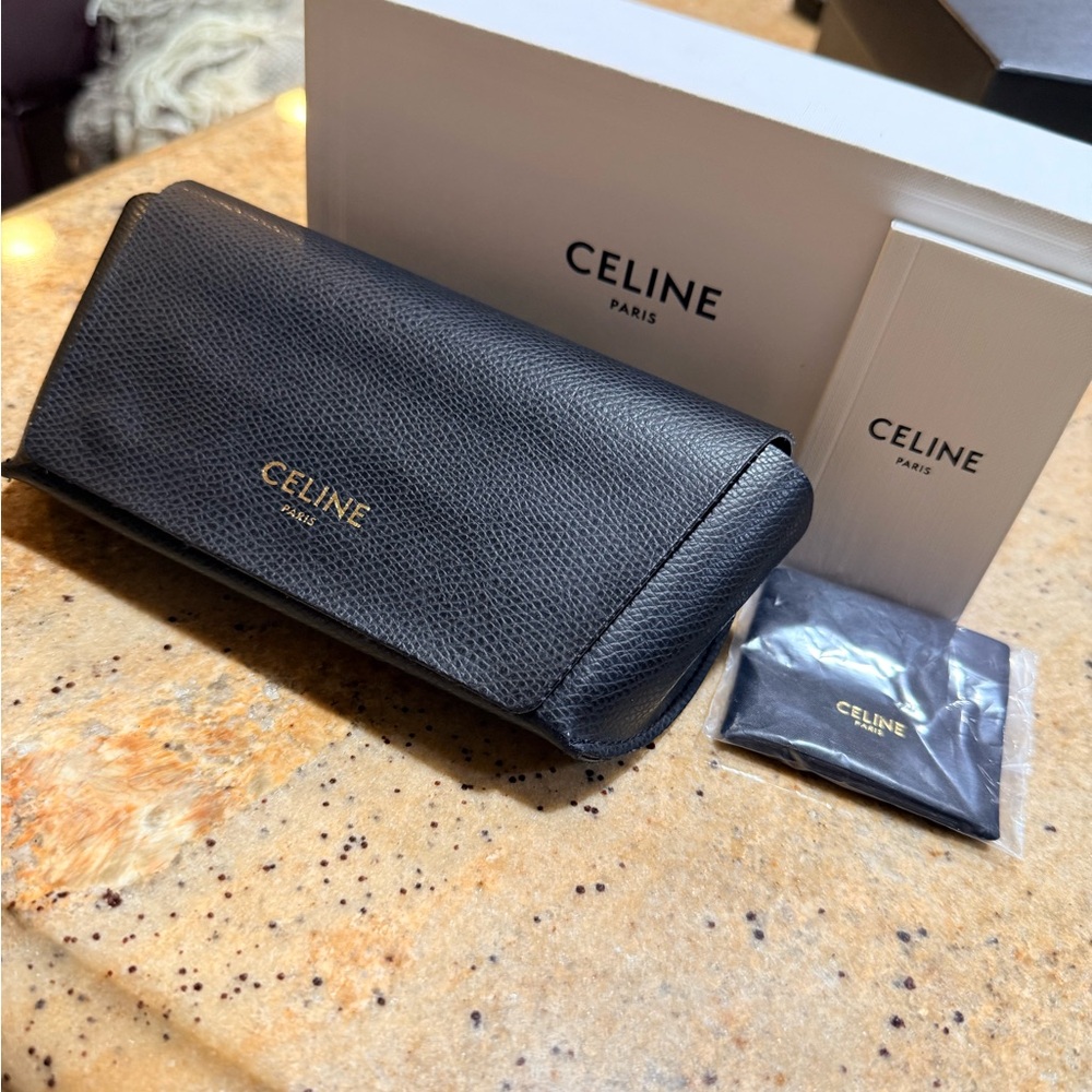 Celine Tortoise Shell Sunglasses - Picture 4 of 5